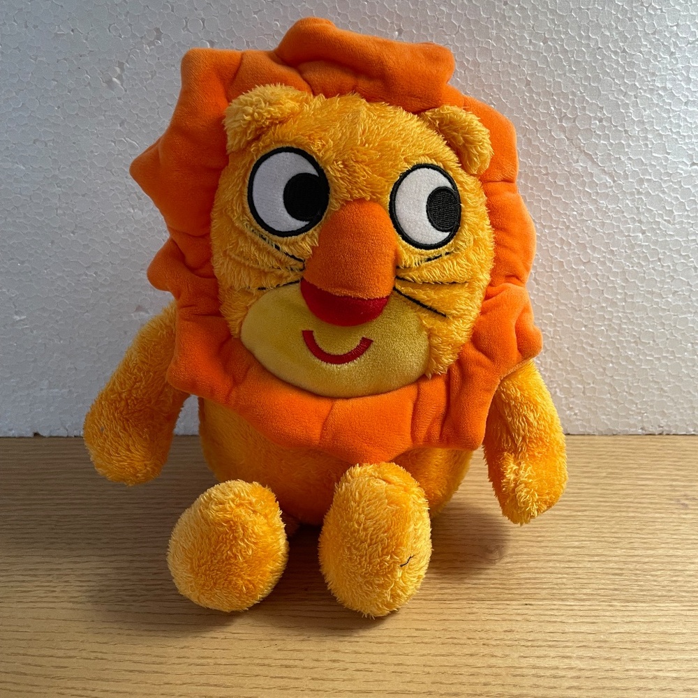 Kohls Cares Jimmy Fallon This is Baby Orange Gold Lion Plush 13" Stuffed Animal